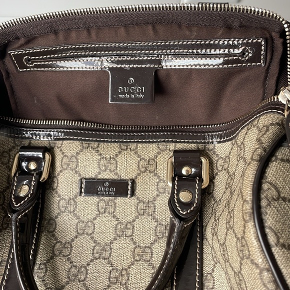 Gucci Boston Joy Bag Medium dark brown - Picture 5 of 12